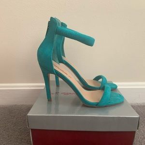Aqua heels